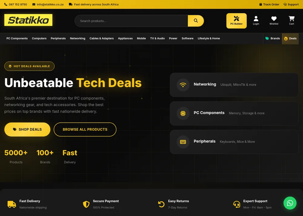 Statikko storefront